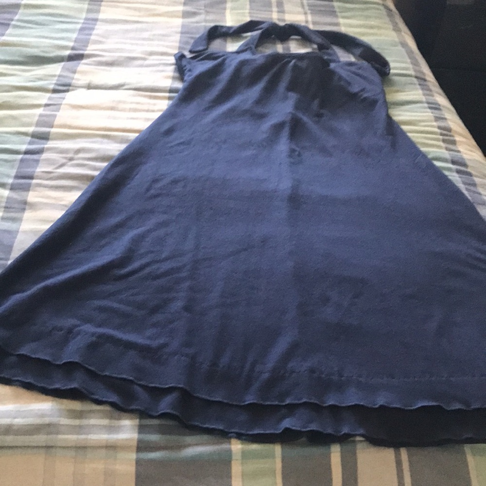 Women’s halter built in bra top dress
